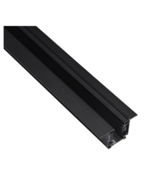 Szynoprzewód 3 fazowy profil podtynkowy TRACK 3LINE GIPS Czarny