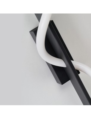 lampa PESCARA WALL BK