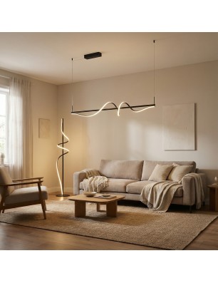 Lampa wisząca VIRGO PENDANT 150 3-STEP DIMM Czarna