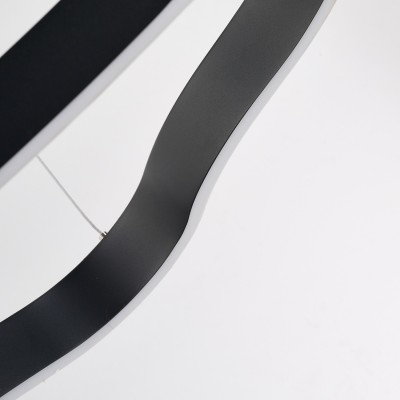 Lampa wisząca MIRABELLA 120 3000K DIMM Czarna