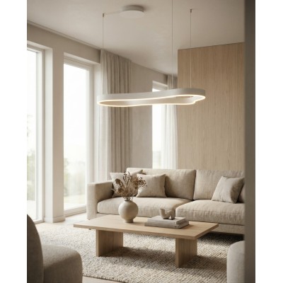 Lampa wisząca MIRABELLA 120 3000K DIMM Biała