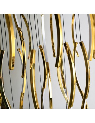 Lampa wisząca FLOW 13 PENDANT 3-STEP DIMM 3000K Złota