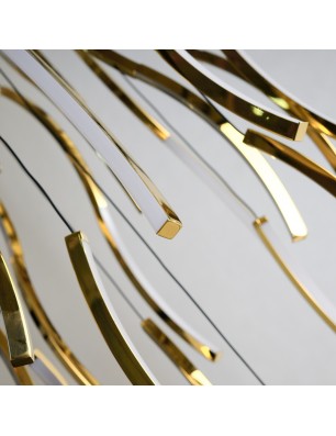 Lampa wisząca FLOW 13 PENDANT 3-STEP DIMM 3000K Złota