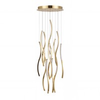 Lampa wisząca FLOW 13 PENDANT 3-STEP DIMM 3000K Złota