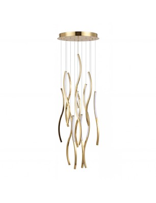 Lampa wisząca FLOW 13 PENDANT 3-STEP DIMM 3000K Złota