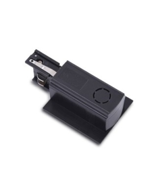 Zasilacz końcowy podtynkowy TRACK 3LINE END POWER RIGHT GIPS Czarny