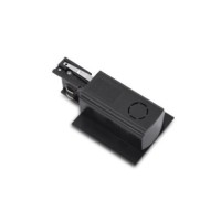 Zasilacz końcowy podtynkowy TRACK 3LINE END POWER LEFT GIPS Czarny