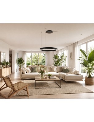 MARCO PENDANT 80 CCT BACK + REMOTE CONTROL Czarny 