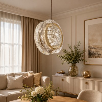 Lampa wisząca EUFORIA 16 PENDANT 1 Złota