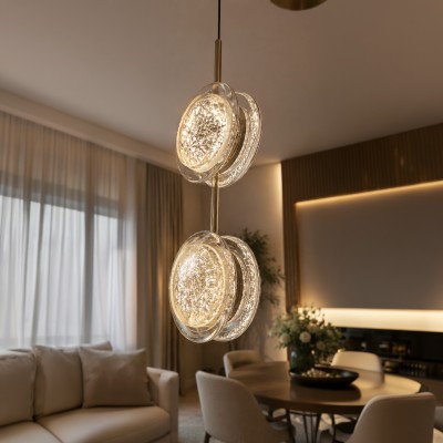 Lampa wisząca EUFORIA PENDANT 2 Złota