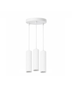Lampa wisząca LUCAS BASE 3R PENDANT GU10 Biała
