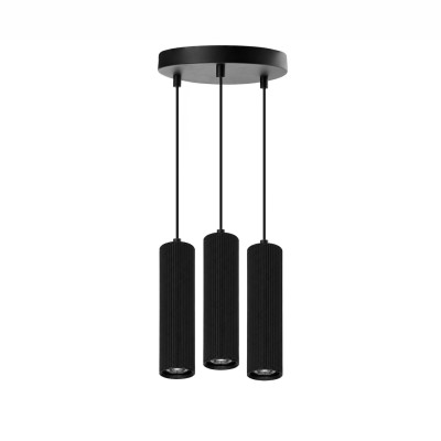 Baza LUCAS BASE 3R PENDANT GU10 Czarny