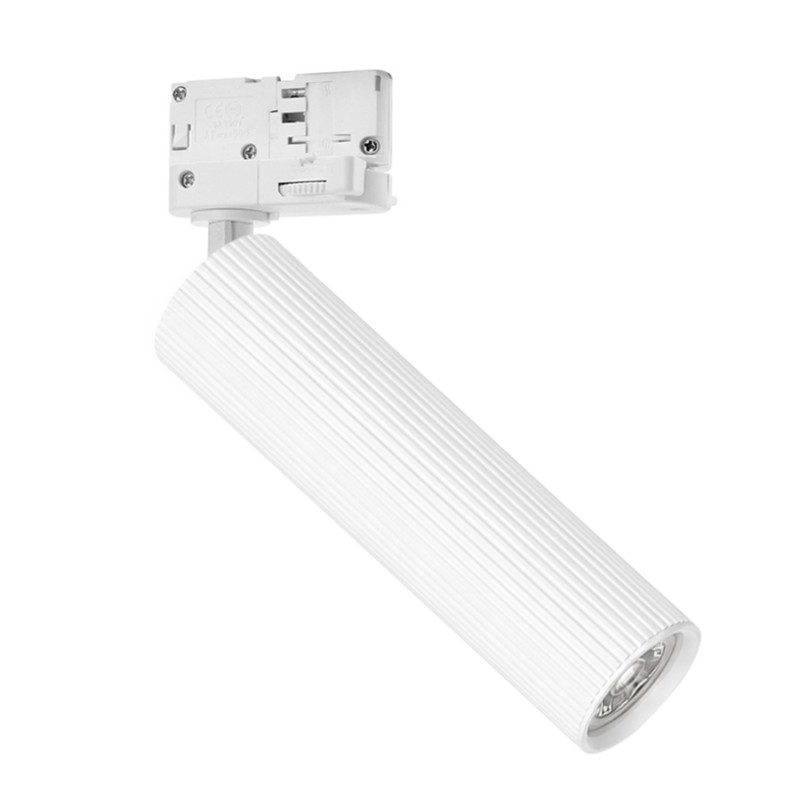 Lampa szynowa LUCAS BASE TRACK 3LINE GU10 Biała
