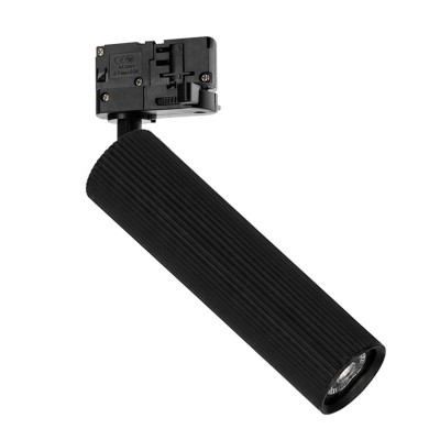 Lampa szynowa LUCAS BASE TRACK 3LINE GU10 Czarna