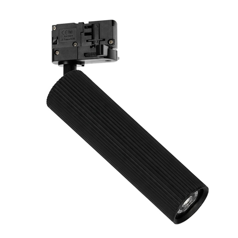 Lampa szynowa LUCAS BASE TRACK 3LINE GU10 Czarna
