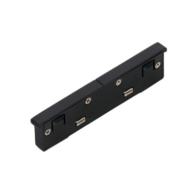 DELTA TRACK MAGNETIC SUPER SLIM 48V STRAIGHT ELECTRIC CONNECTOR BK