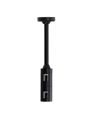 DELTA TRACK MAGNETIC SUPER SLIM DOUBLE ELECTRIC ROD SUSPENSION 10cm BK