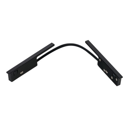 DELTA TRACK MAGNETIC SUPER SLIM 48V FLEX ELECTRIC CONNECTOR BK