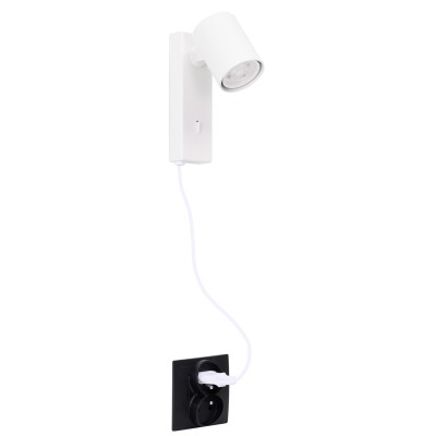 EXO WALL PLUG WH
