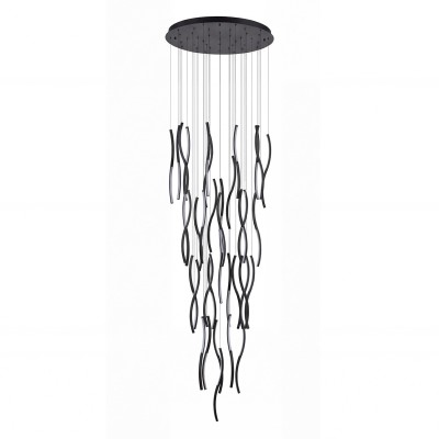 Lampa wisząca FLOW 41 PENDANT 3-STEP DIMM 3000K Czarna