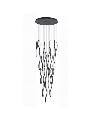 Lampa wisząca FLOW 41 PENDANT 3-STEP DIMM 3000K Czarna