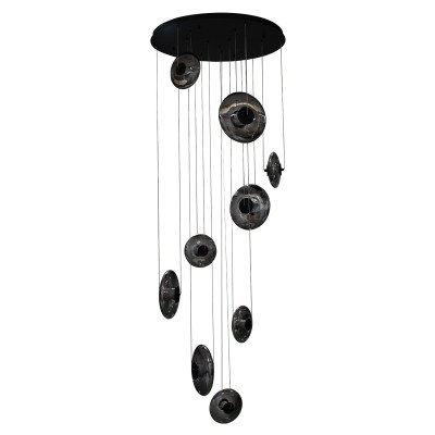 Lampa wisząca ANDORA PENDANT 9 3-STEP DIMM SMOKY