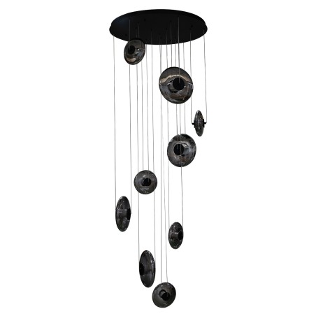 Lampa wisząca ANDORA PENDANT 9 3-STEP DIMM SMOKY