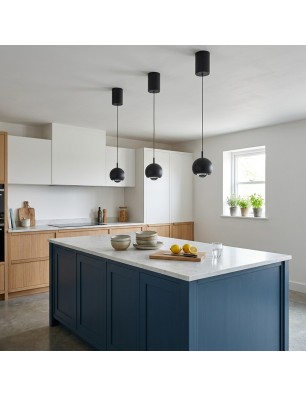 Lampa wisząca GAMBO PENDANT CCT SWITCH Czarna
