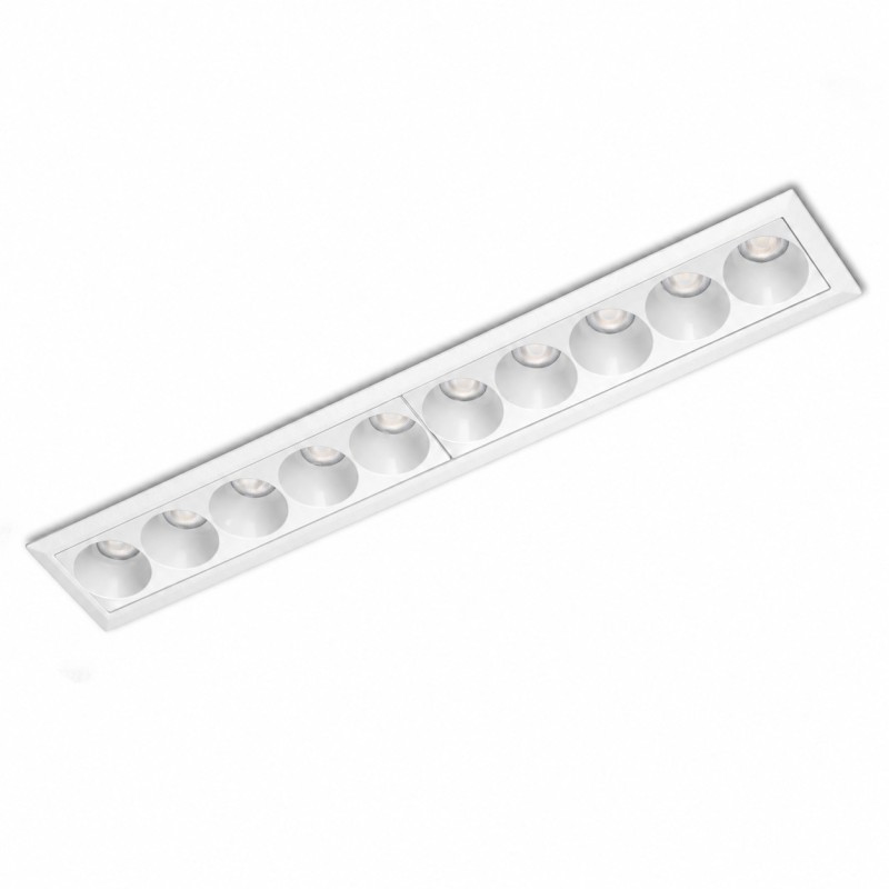 Lampa wpuszczana w sufit TETRIX 10 GIPS 20W CCT Biała