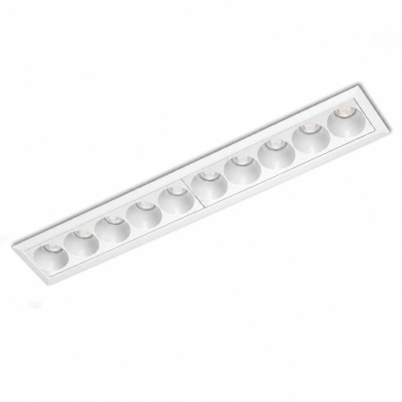 Lampa wpuszczana w sufit TETRIX 10 GIPS 20W CCT Biała