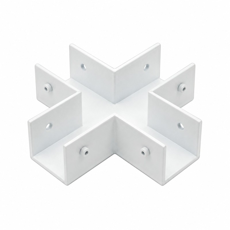 TRACK IP65 COVER X CONNECTOR WH