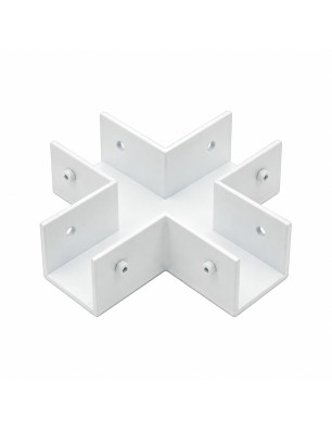 TRACK IP65 COVER X CONNECTOR WH