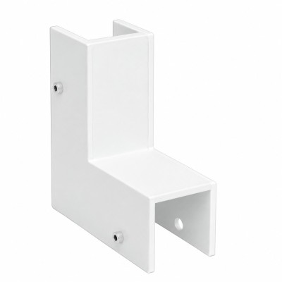TRACK IP65 COVER CORNER B CONNECTOR WH