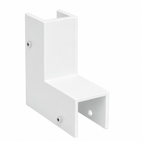 TRACK IP65 COVER CORNER B CONNECTOR WH