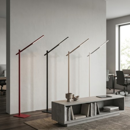 Lampa stojąca ONTARIO FLOOR DIMM SWITCH BEIGE