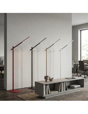 Lampa stojąca ONTARIO FLOOR DIMM SWITCH BEIGE