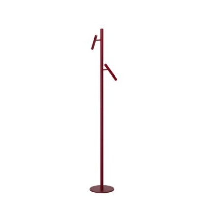 Lampa stojąca TROST FLOOR 2 DIMM SWITCH Czerwona