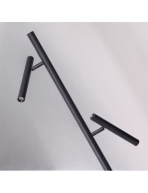 Lampa stojąca TROST FLOOR 2 DIMM SWITCH Czarna