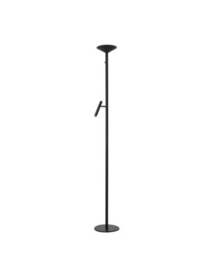 Lampa stojąca TROST FLOOR DIMM SWITCH Czarna