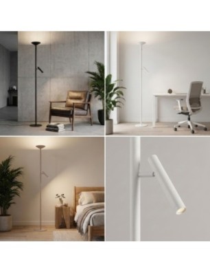 Lampa stojąca TROST FLOOR DIMM SWITCH Biała