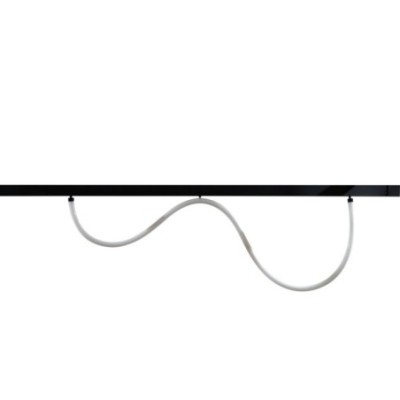 Lampa szynowa ALFA STREAM TRACK MAGNETIC 2LINE 200 CCT DIMM Czarna