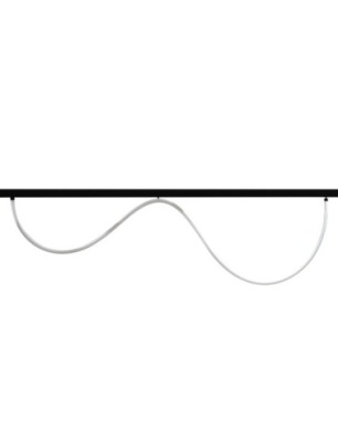 Lampa szynowa ALFA STREAM TRACK MAGNETIC 2LINE 300 CCT DIMM Czarna