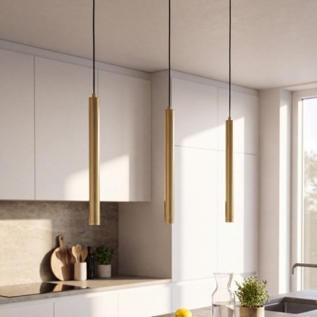 Lampa wisząca ERKEN 1 Złota