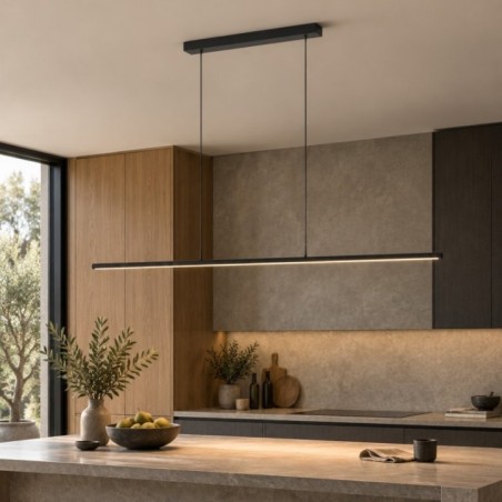 Lampa wisząca MARLENE 120 3000K Czarna