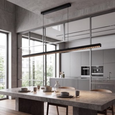 Lampa wisząca LOTHAR 115 3000K Czarna