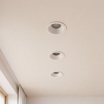 Oczko sufitowe TINO R 15W CCT SWITCH Biała