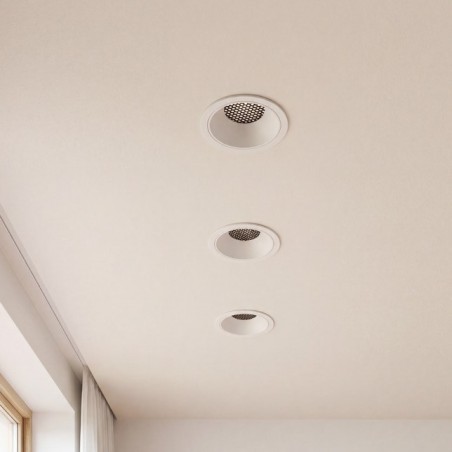 Oczko sufitowe TINO R 15W CCT SWITCH Biała