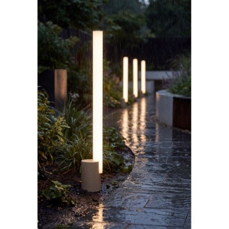Lampa stojąca SIGUR FLOOR 66 IP54 3000K BEIGE
