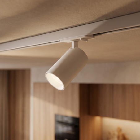 Lampa szynowa FLAMA 1LINE TRACK GU10 Biała