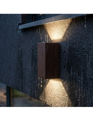 Kinkiet EDDY SQUARE IP65 CCT CORTEN
